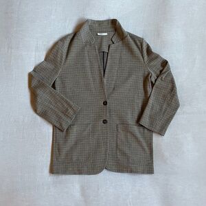 Houndstooth Knit Blazer by 6397